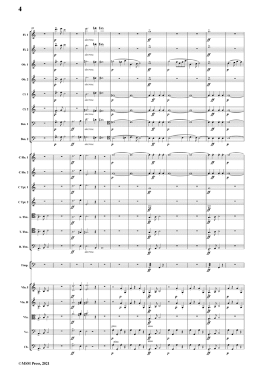 Schubert-Symphony No.9(The Great),D.944 No.1,for Orchestra Chamber Orchestra scores gallery preview page 6
