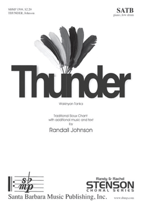 Book cover for Thunder - SATB Octavo
