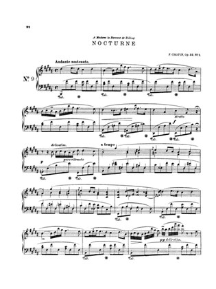 Chopin: Nocturne Op. 32, No. 1 (Ed. Franz Liszt)