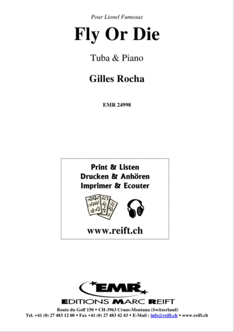 Fly Or Die Tuba scores gallery preview page 2