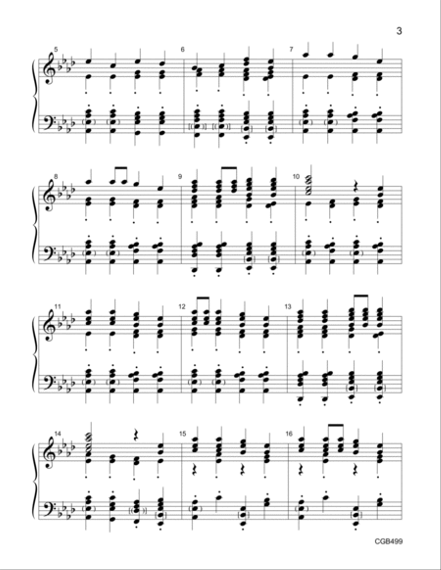 Zacchaeus (3-5 octaves) 5-Octaves scores gallery preview page 3