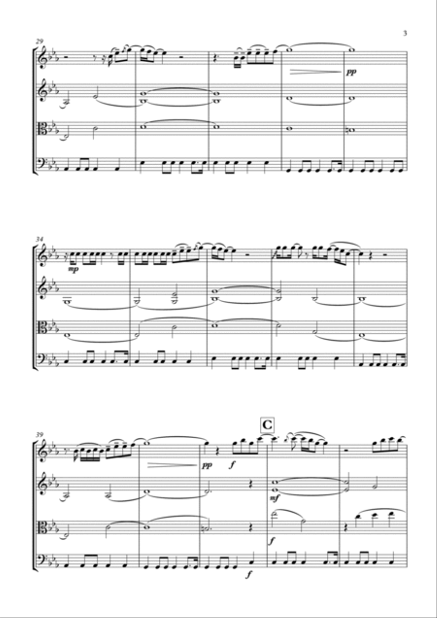 Crazy Crazy String Quartet scores gallery preview page 3