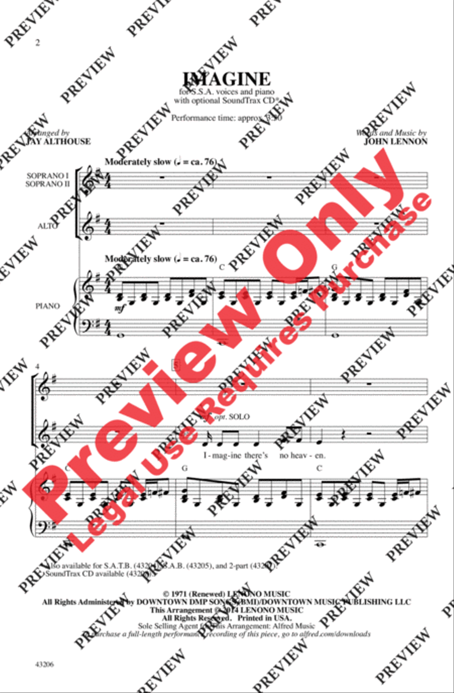 Imagine Imagine Women's Choir scores gallery preview page 13