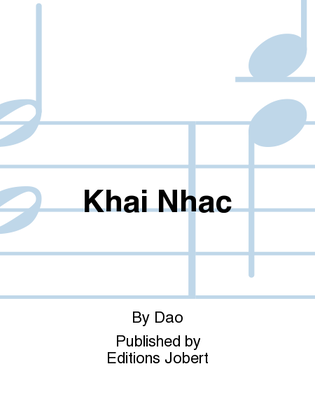 Book cover for Khai Nhac
