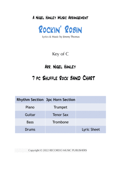 Rockin' Robin image number null