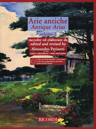 Book cover for Arie Antiche - Volume 2