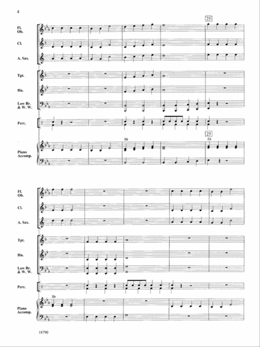 Christmas Fun: Score Concert Band scores gallery preview page 3