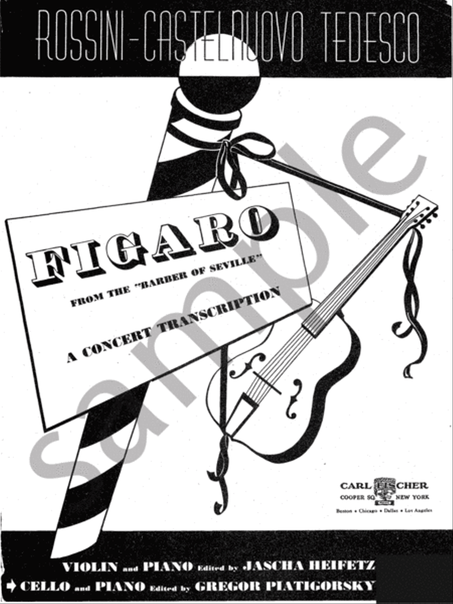 Figaro Piano scores gallery preview page 3