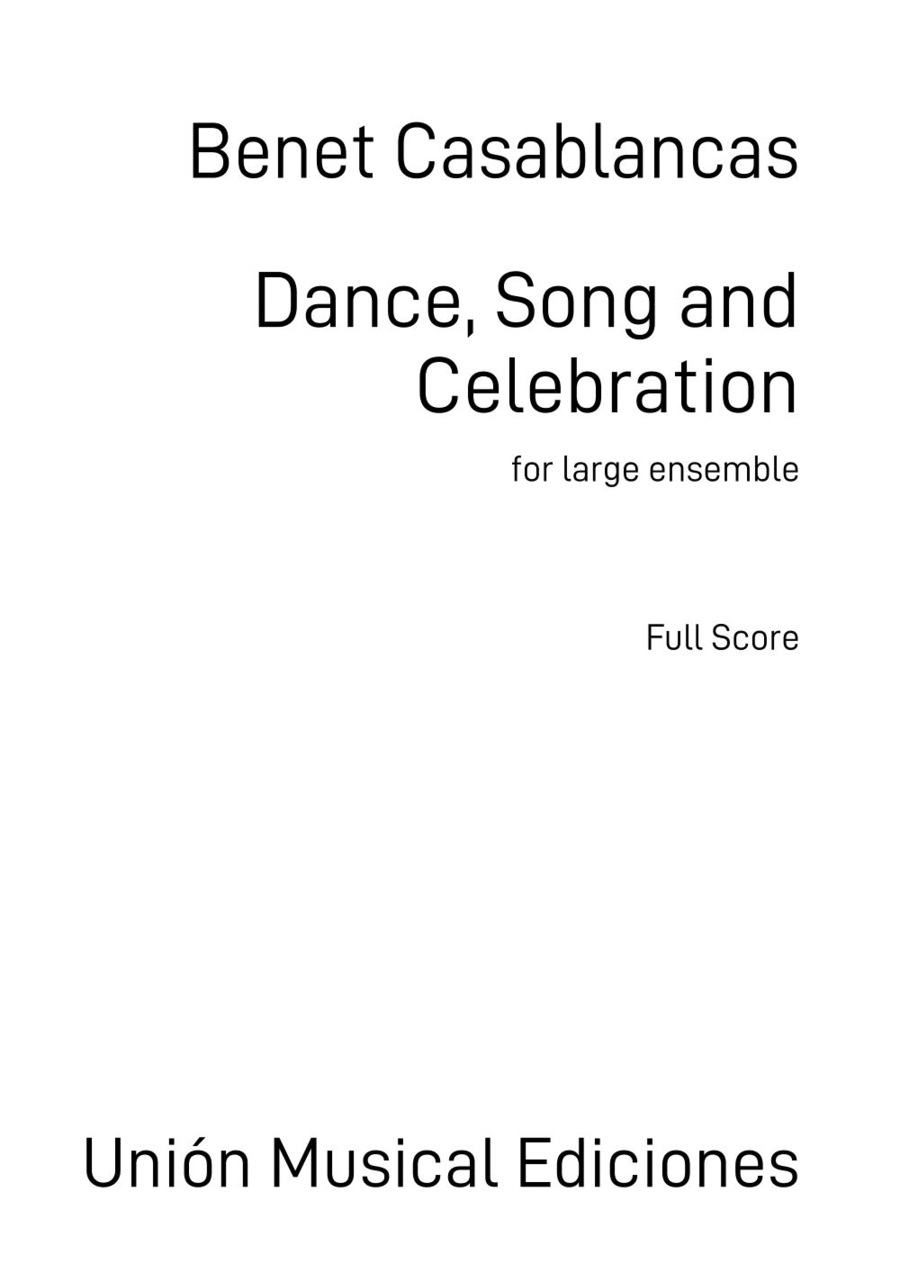 Dance, Song and Celebration Score scores gallery preview page 1
