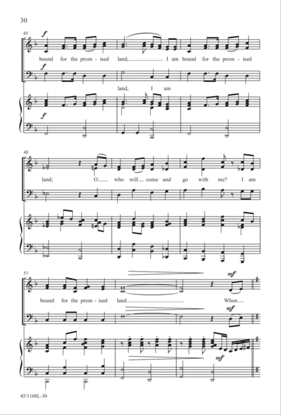 8 Anthems for About 12 Singers 3-Part scores gallery preview page 31