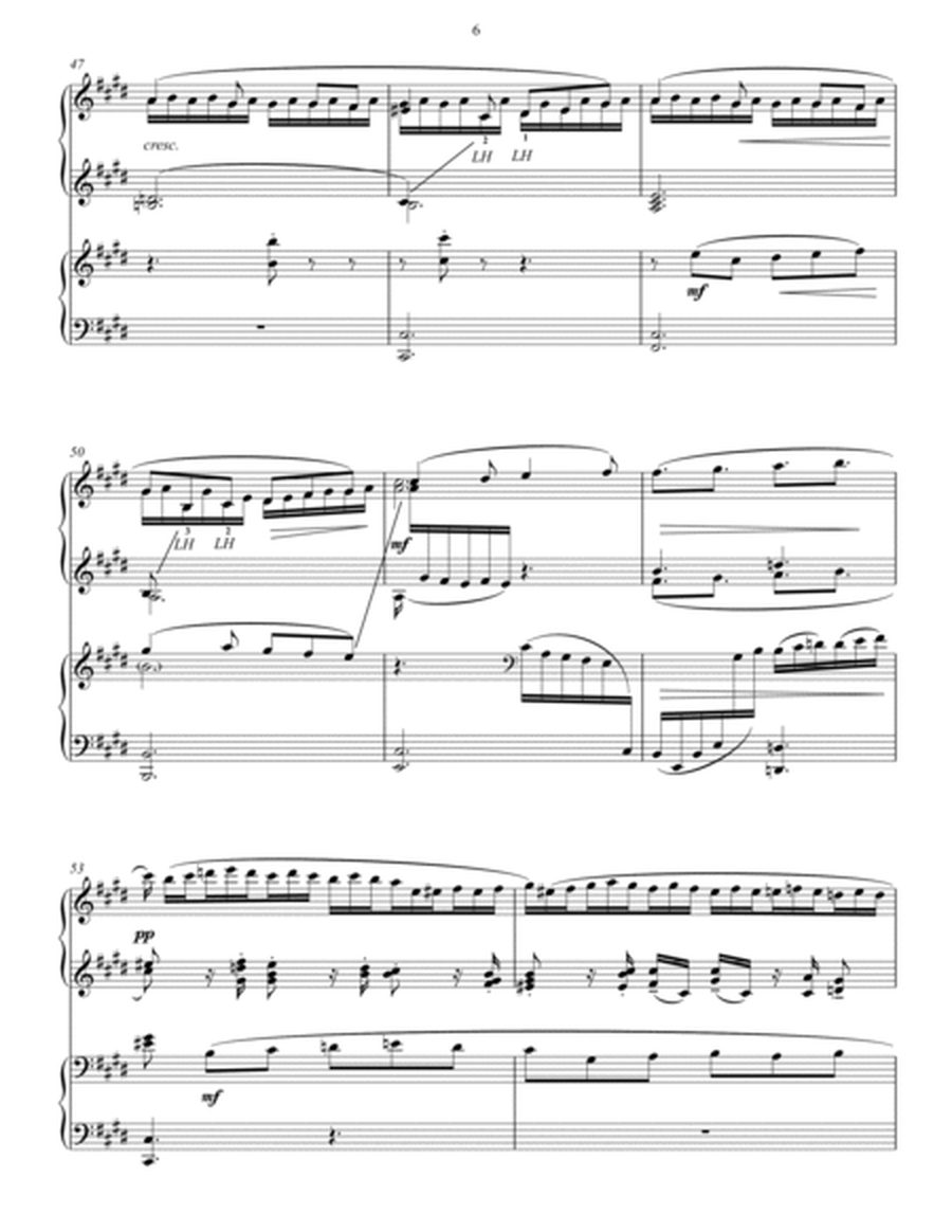 Romance from 2-piano Suite No. 2, op. 17 (arr. 1-piano 4-hands)