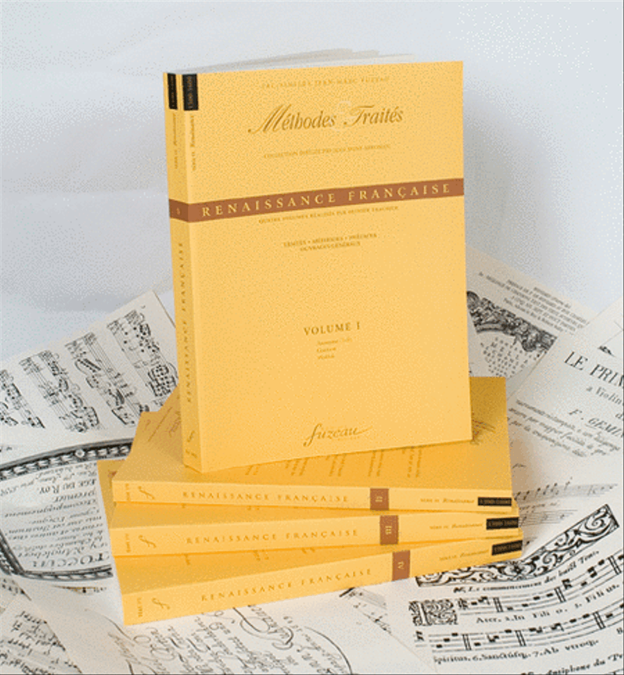 Methods & Treatises Renaissance - 4 Volumes - Renaissance France Score scores gallery preview page 1