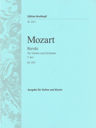 Book cover for Rondo in C major K. 373