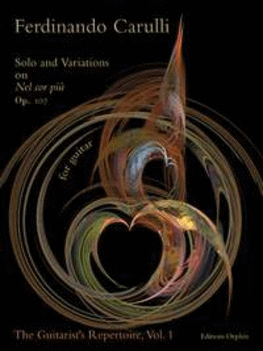 Solo and Variations on Nel cor più op. 107