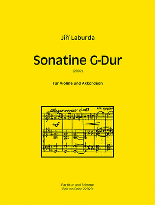 Sonatine für Violine und Akkordeon G-Dur