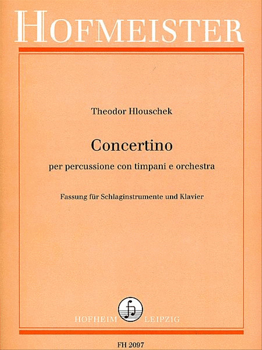 Concertino per percussione con timpani e orchestra / KlA. Piano scores gallery preview page 1