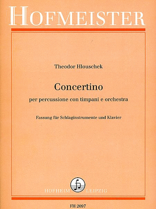 Concertino per percussione con timpani e orchestra / KlA.
