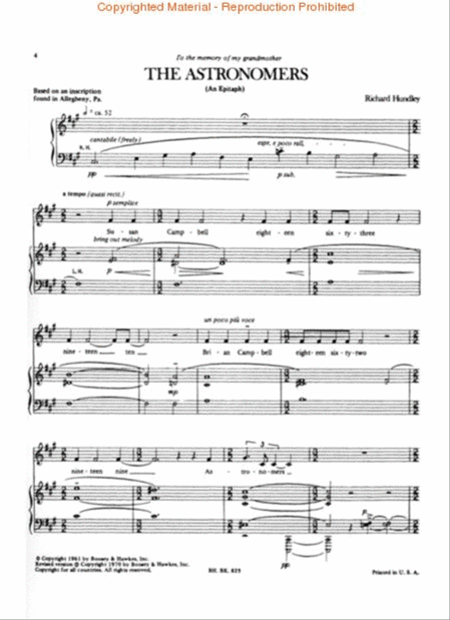 Eight Songs Eight Songs Voice scores gallery preview page 2