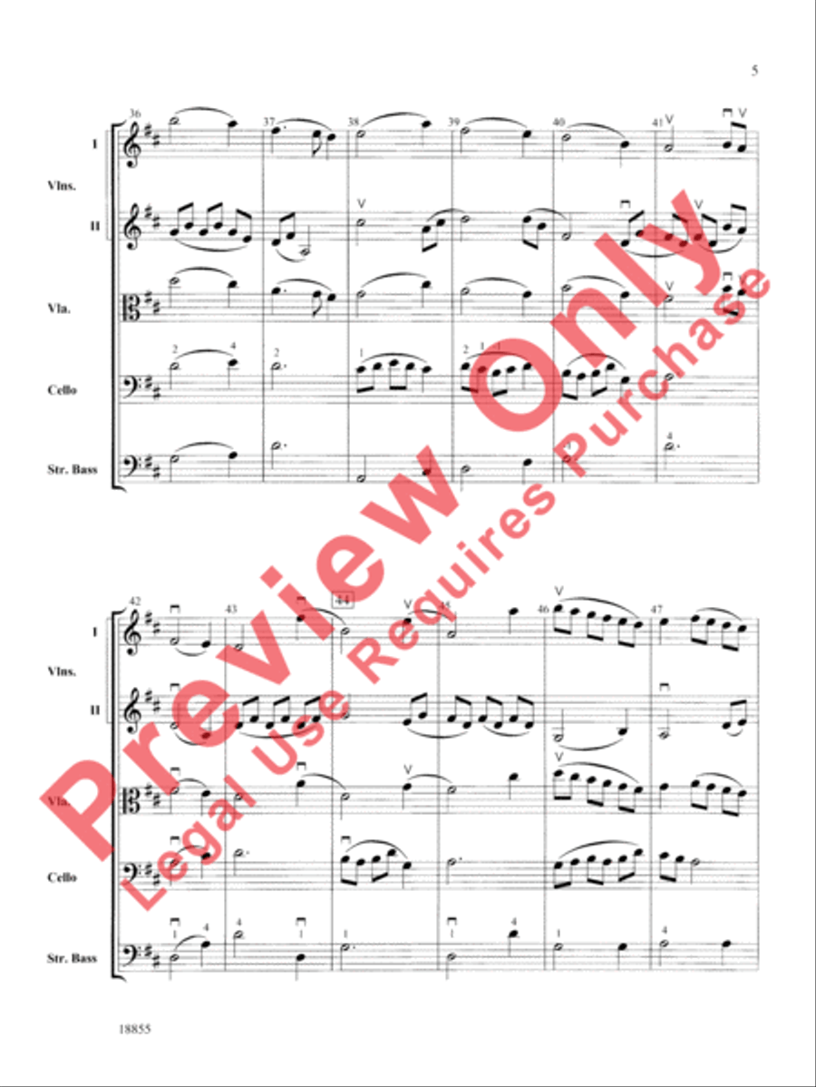 Sheebeg and Sheemore String Orchestra scores gallery preview page 6
