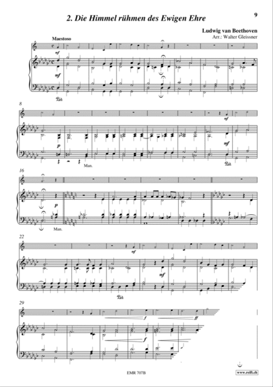 Alphorn & Organ Organ scores gallery preview page 5