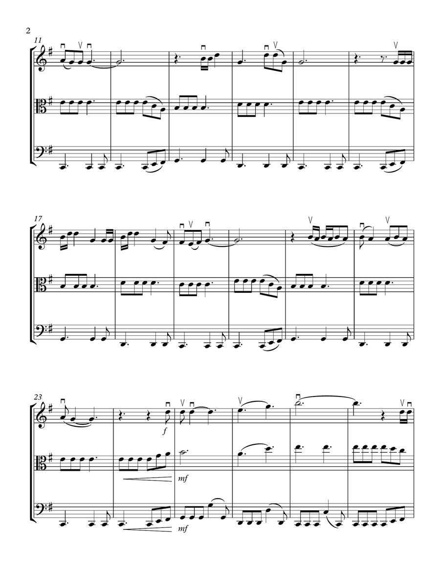 Lover String Trio scores gallery preview page 2