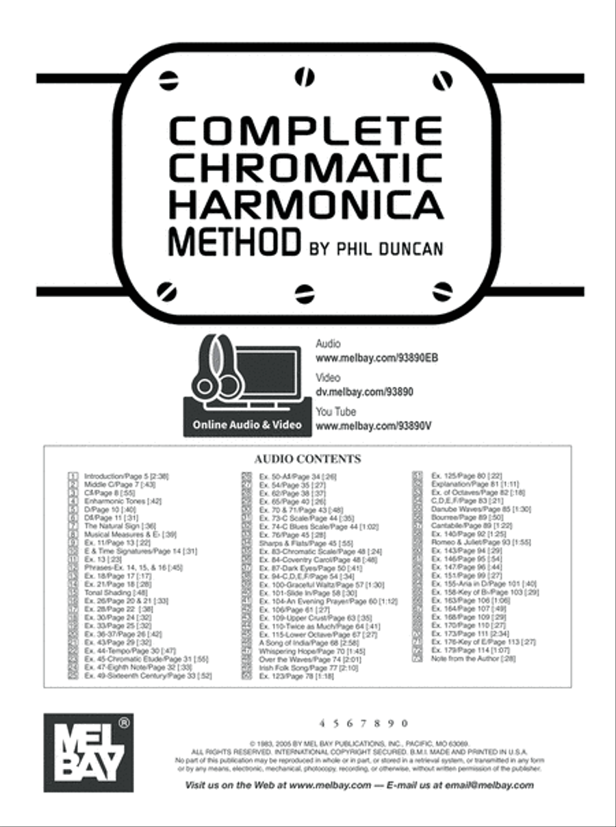 Complete Chromatic Harmonica Method image number null