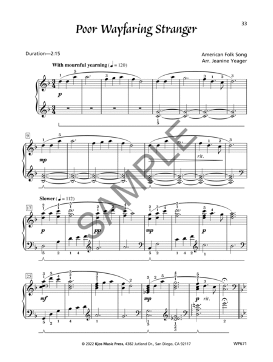 Sacred Journey Sacred Journey Piano Solo scores gallery preview page 3