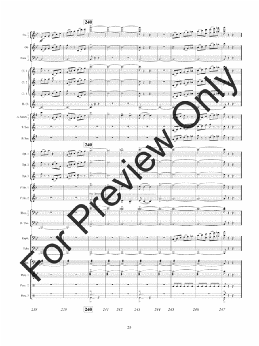 American Hymn Tune Sketches Concert Band scores gallery preview page 28