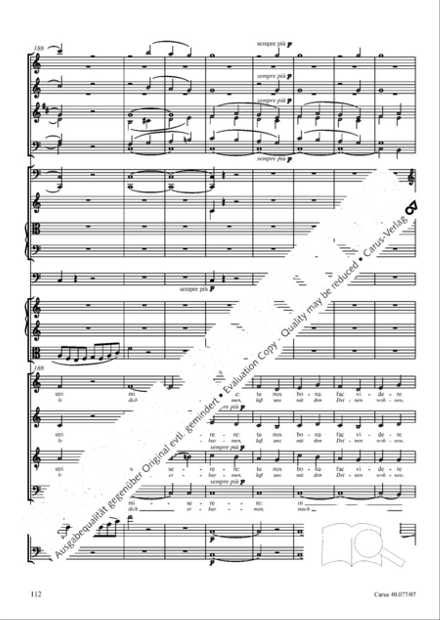 Lauda Sion 4-Part scores gallery preview page 125