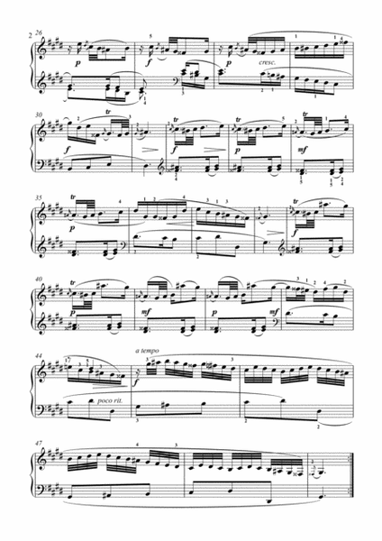 Scarlatti-Sonata in C sharp-minor L.256 K.247(piano) image number null