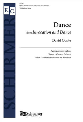 Dance from Invocation and Dance (Choral Score)