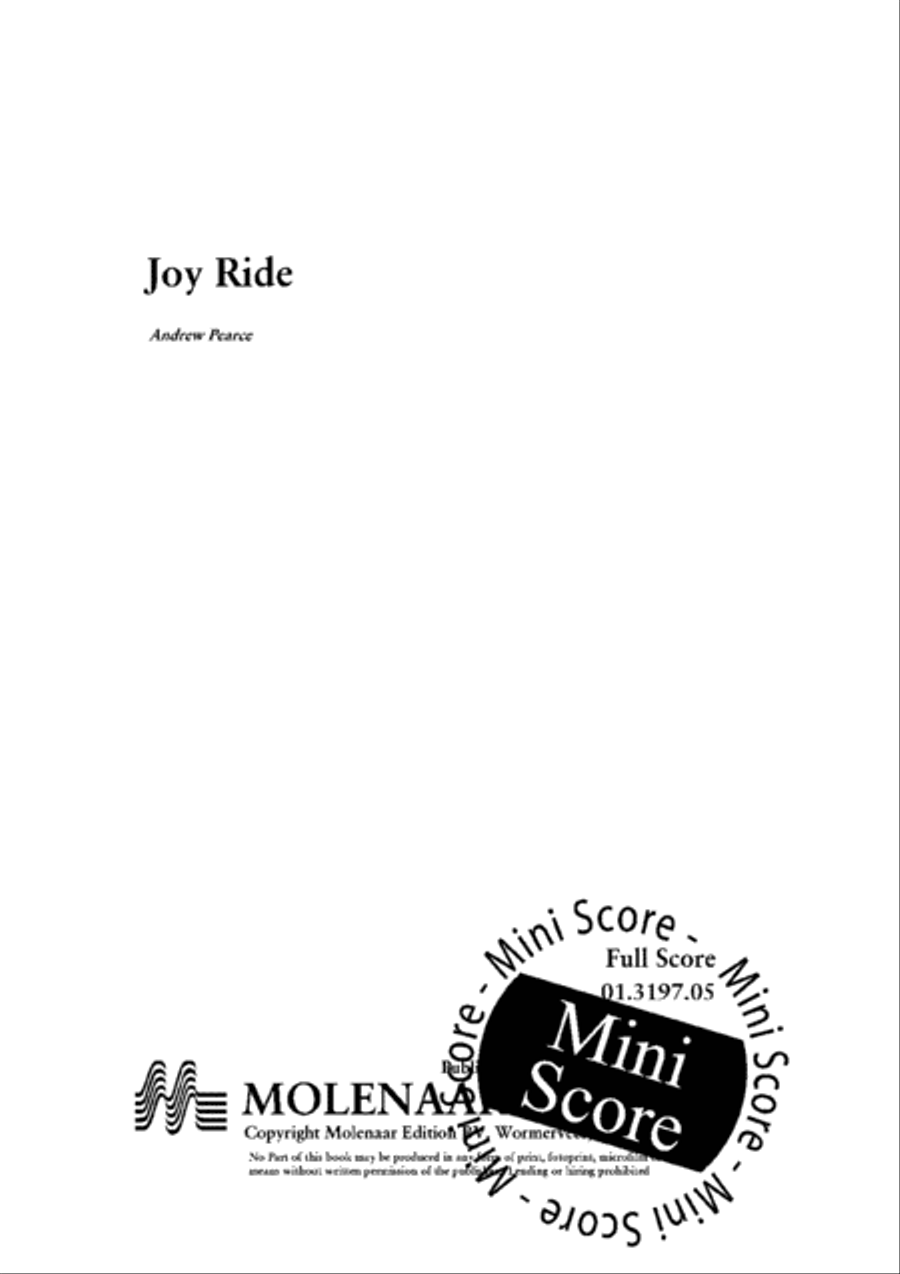 Joy Ride Concert Band scores gallery preview page 3