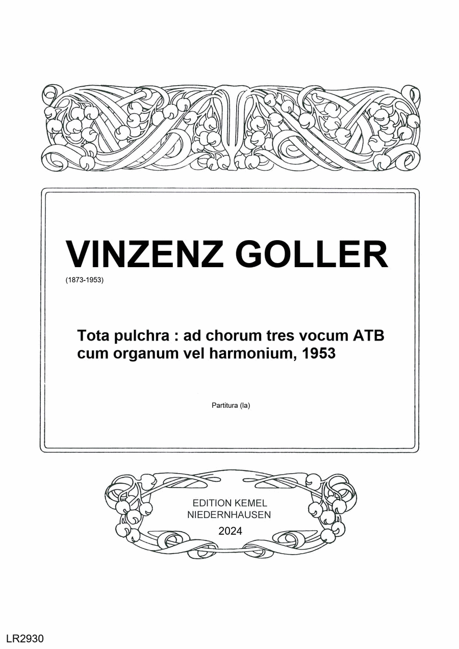 Book cover for Tota pulchra
