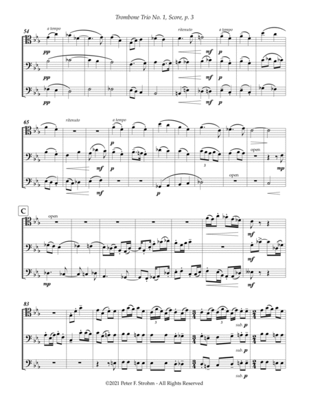 Trombone Trio No. 1 image number null