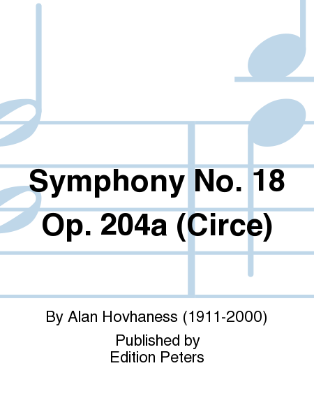 Symphony No. 18 Op. 204a (Circe)