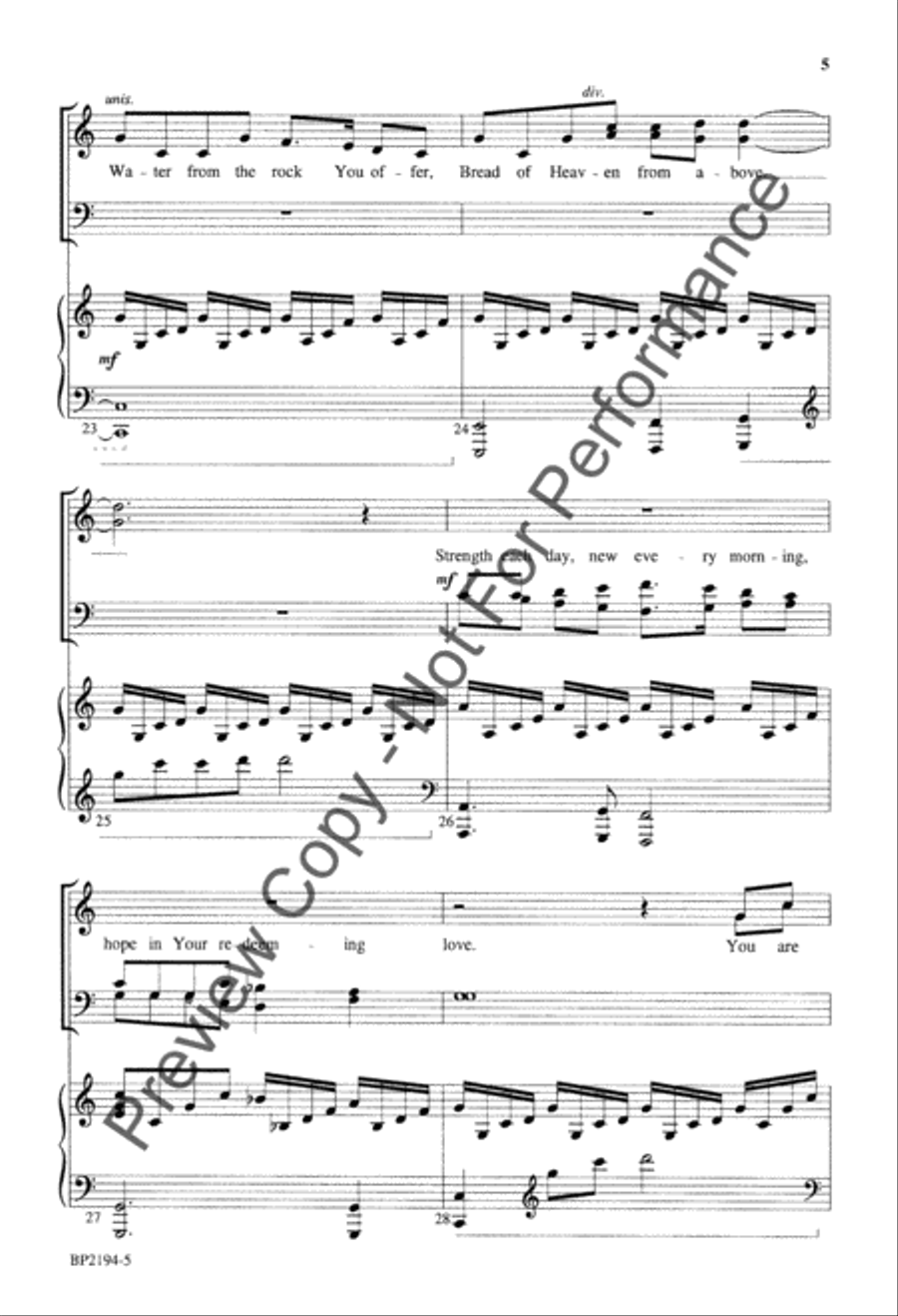 Steadfast 4-Part scores gallery preview page 6