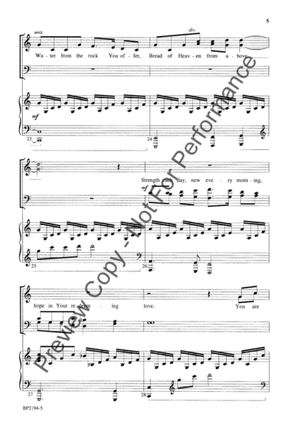 Steadfast (octavo) [SATB choir] image number null