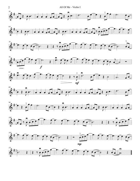 All Of Me by John Legend Cello - Digital Sheet Music