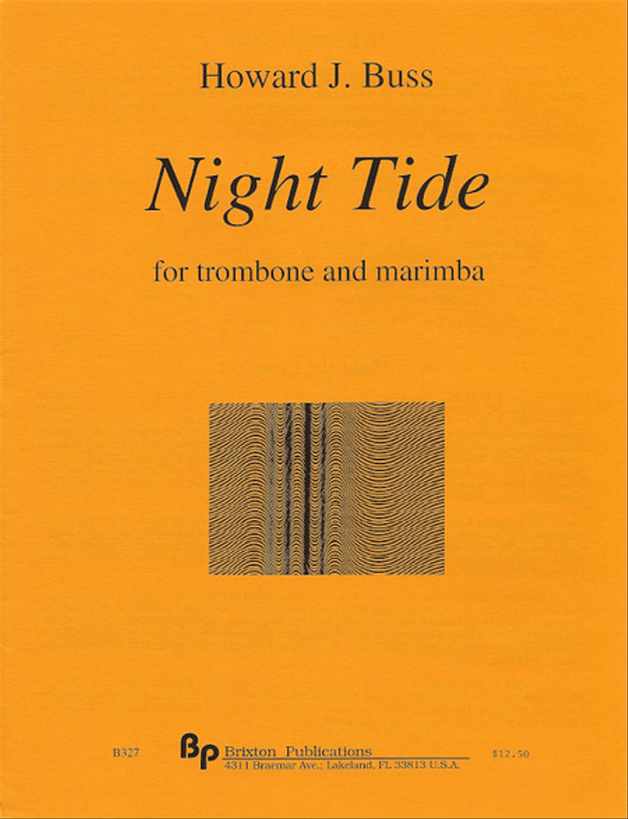 Night Tide Night Tide Trombone scores gallery preview page 1