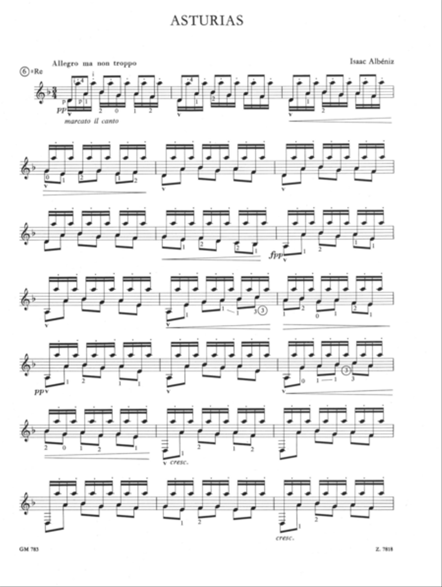 Guitar music from Spain Guitar Solo scores gallery preview page 2