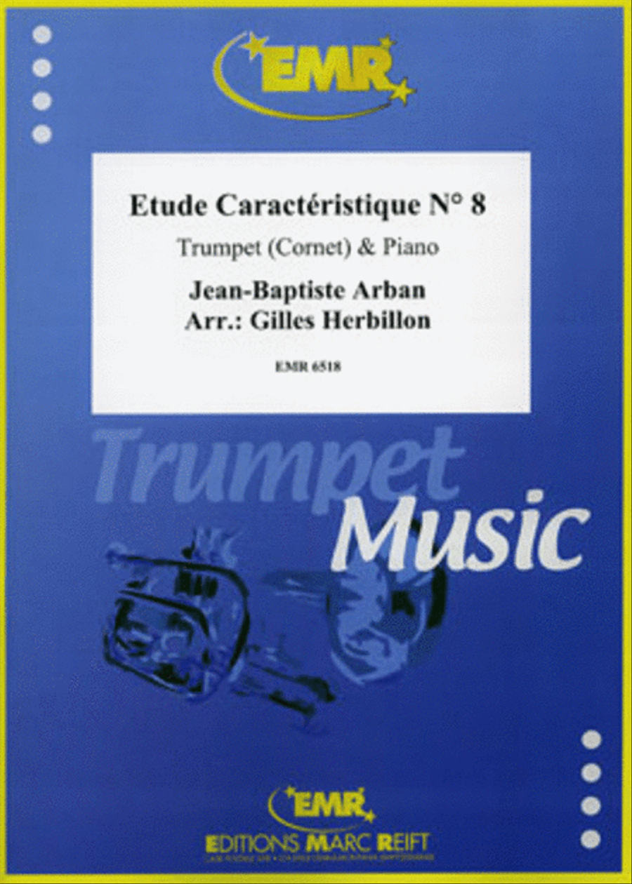 Etude Caracteristique No. 8 Cornet scores gallery preview page 1