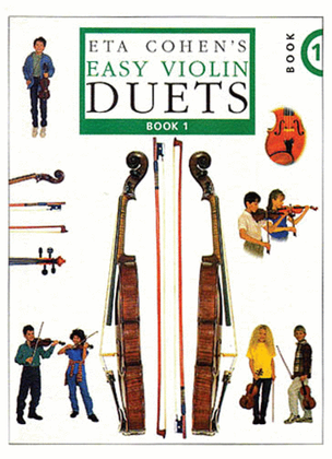 Book cover for Easy Violin Duets - Book 1