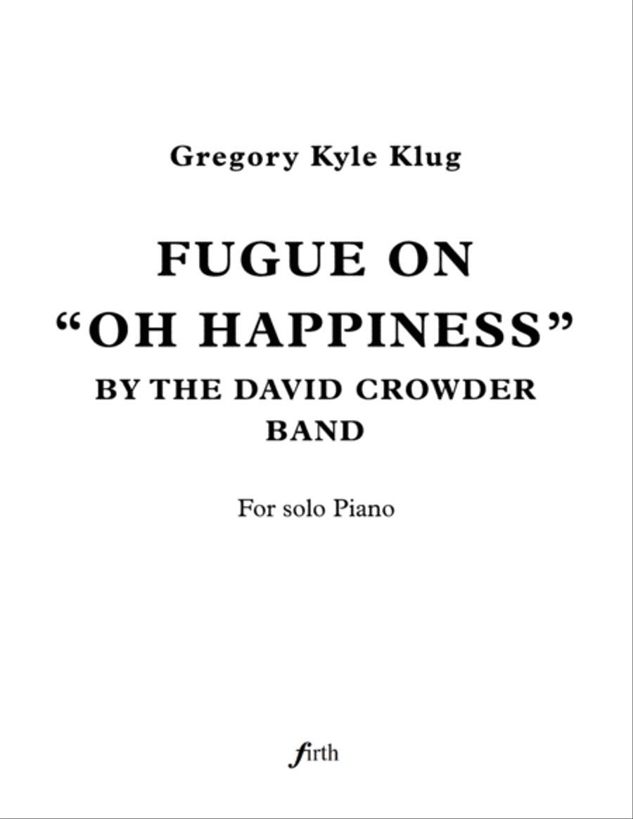 Oh, Happiness Piano Solo scores gallery preview page 1