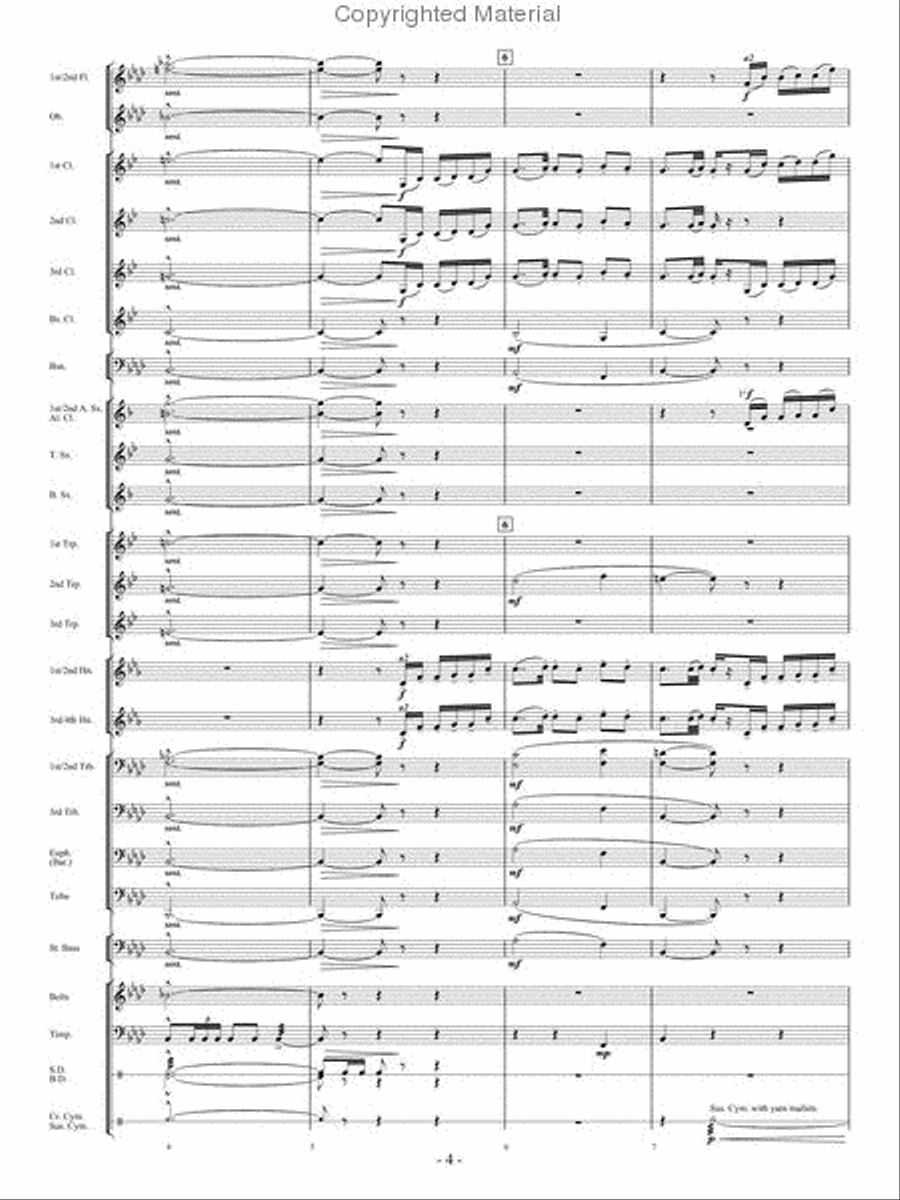 La Peri La Peri Concert Band scores gallery preview page 3