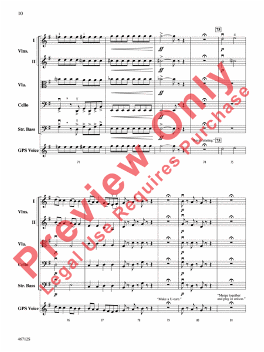 GPS String Orchestra scores gallery preview page 11