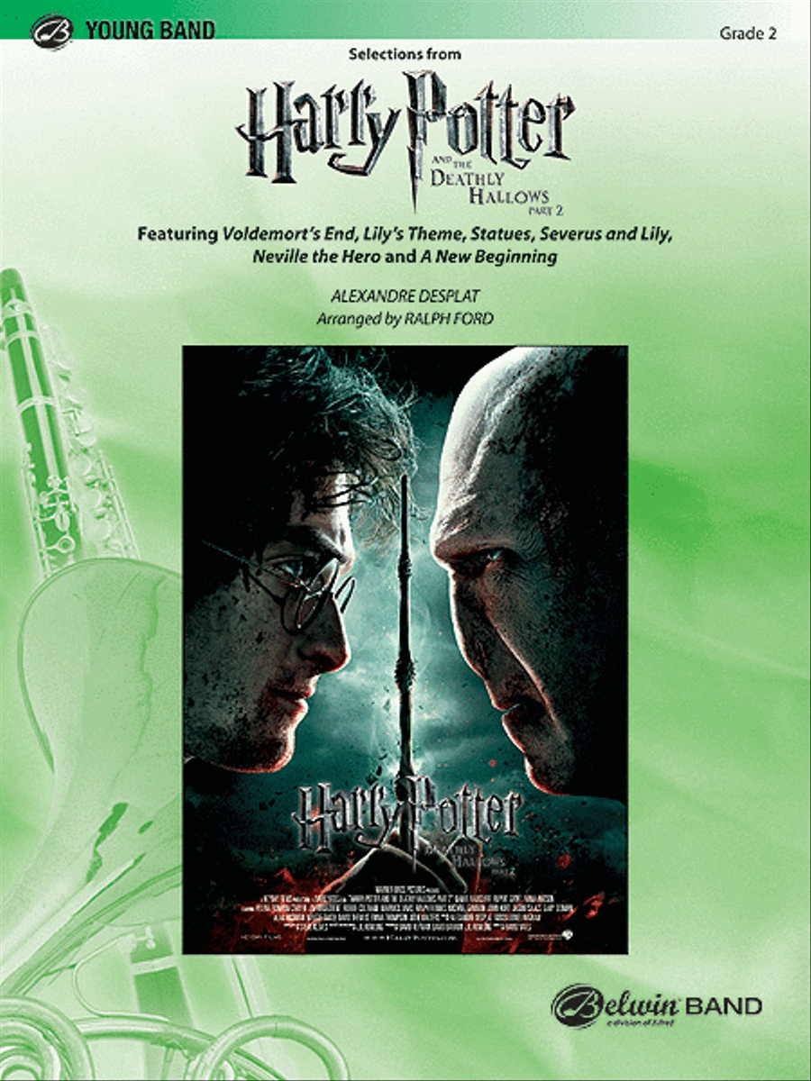 Harry Potter and the Deathly Hallows, Part 2, Selections from Concert Band scores gallery preview page 1