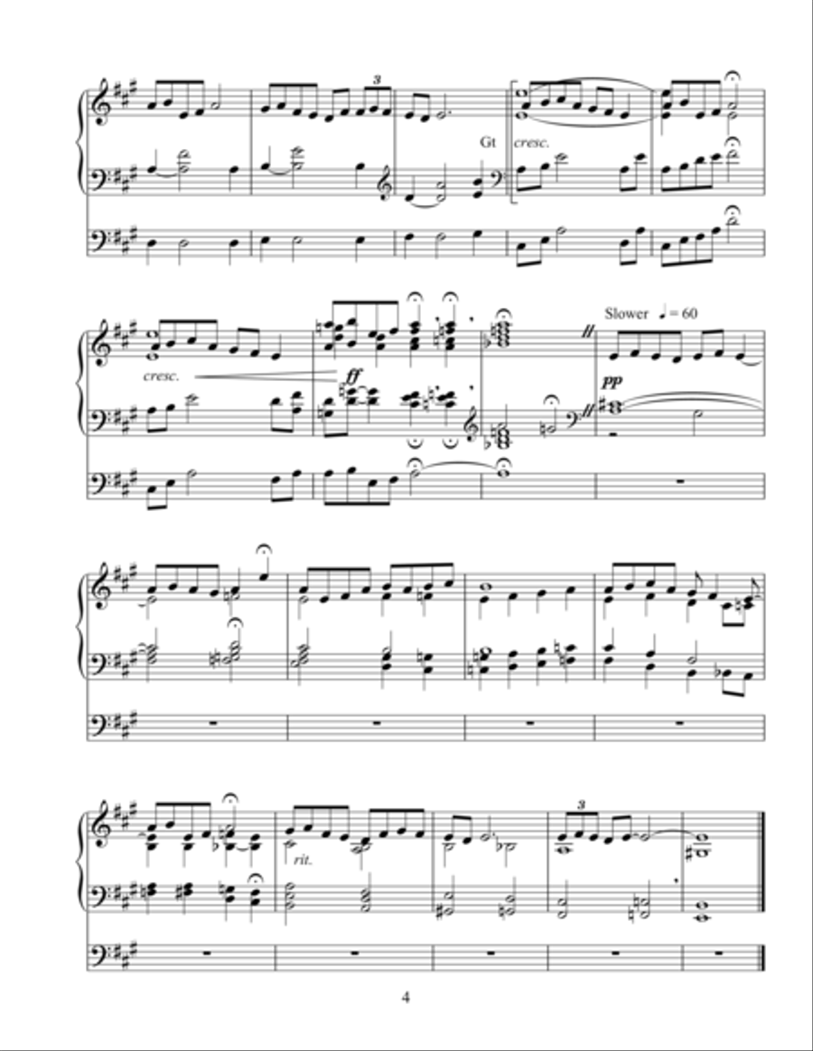 Veni Creator Spiritus Organ scores gallery preview page 3