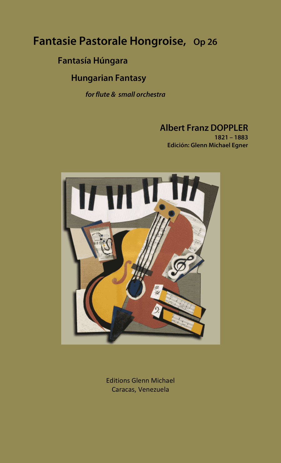 Hungarian Fantasy for flute Flute Solo scores gallery preview page 1
