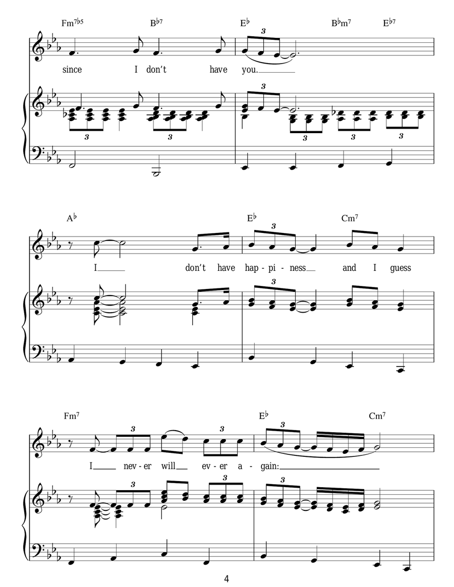 Since I Don't Have You Acoustic Guitar scores gallery preview page 4