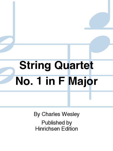 String Quartet No. 1 in F Major